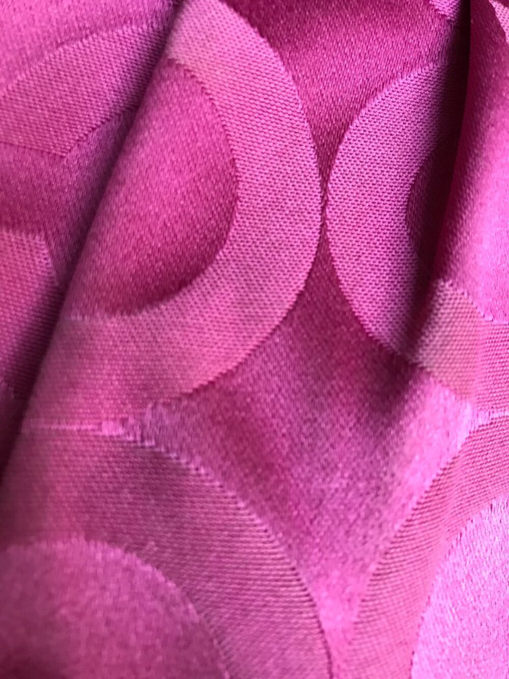Vintage Coach Rehab Project Bag, Pink Madison Op Art Bag, signature "C" pattern - Picture 8 of 16